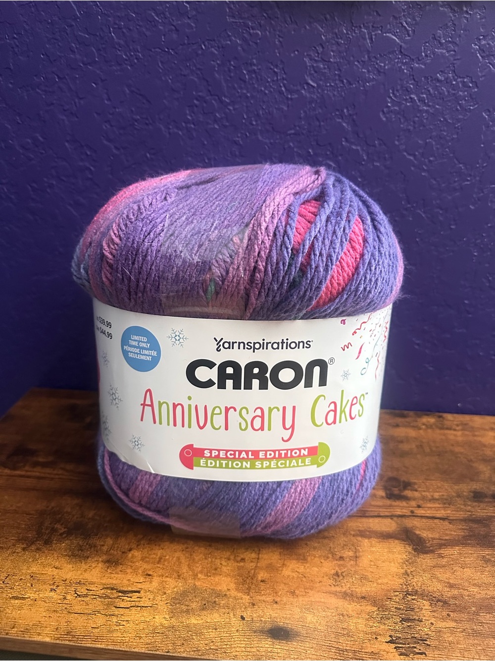 Caron Anniversary Cakes Special Edition Yarn Jewels & Jolly
